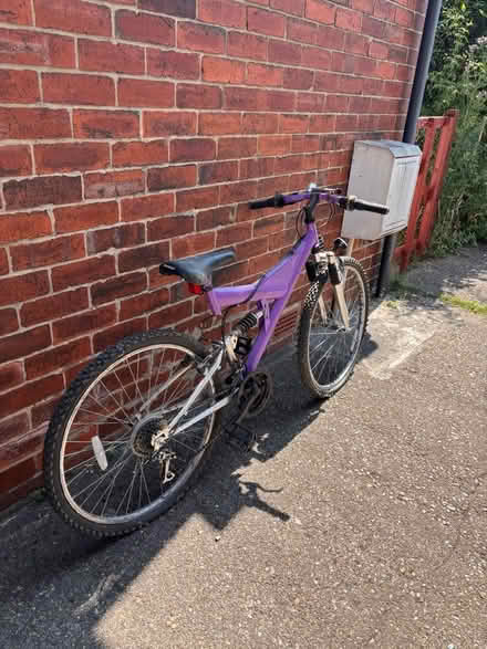 Photo of free Old purple bike (Stocksbridge S36) #2