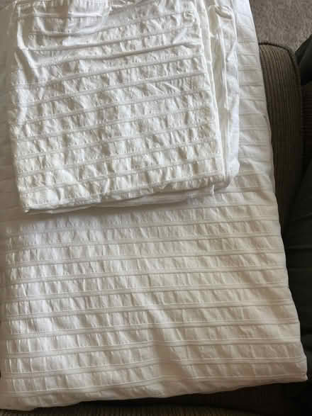 Photo of free IKEA King Duvet Cover (South Keys) #1