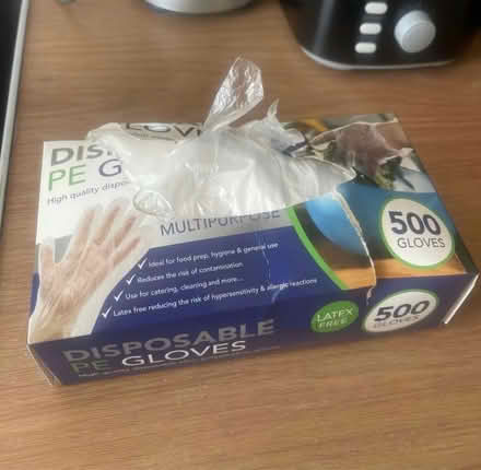 Photo of free Disposable gloves (Congleton) #1