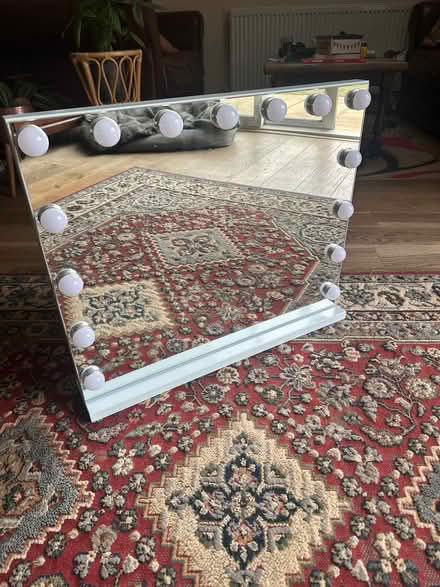 Photo of free Vanity mirror with lights - not sure if working (Upper Wolvercote OX2) #1
