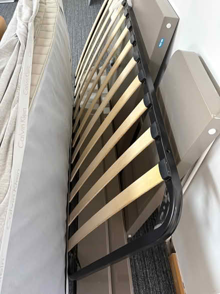 Photo of free Single bed frame with mattress (Abacus House CF23 8HA) #1