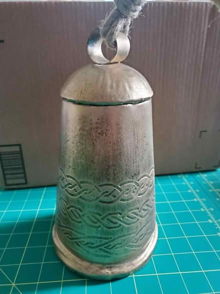 Photo of free 10 inch metal bell (Landenberg) #1
