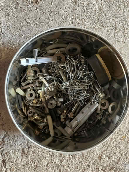 Photo of free 2 Tins of assorted nails and screws etc (North Ascot SL5) #2