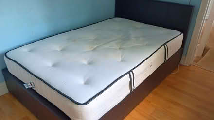 Photo of free Small double bed divan and mattress (Iver SL0) #1