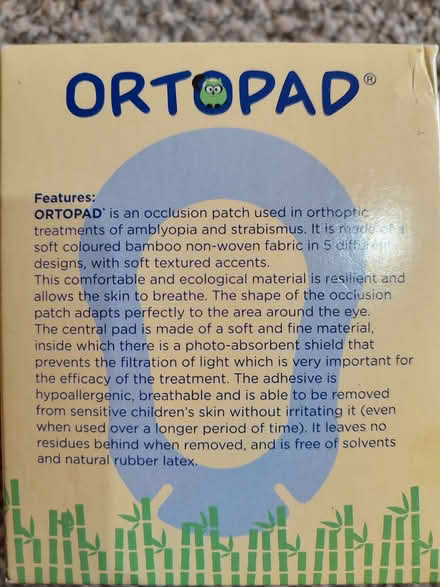 Photo of free Childs eye patches orthopic (Hulme M15) #3