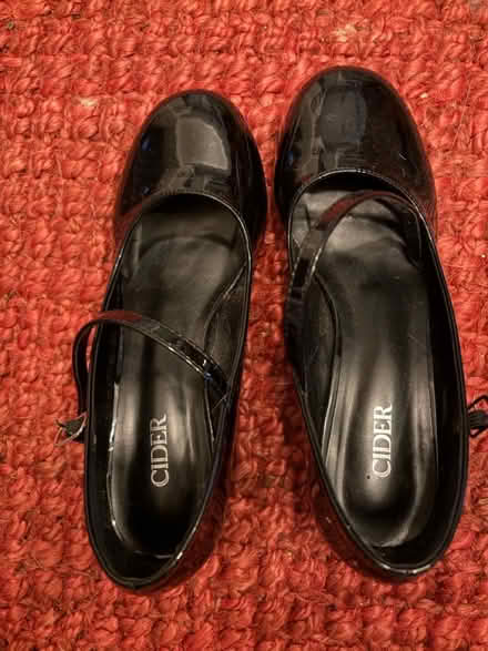 Photo of free Strap patent leather shoes size 7 (Brightwood Park/Petworth DC) #1