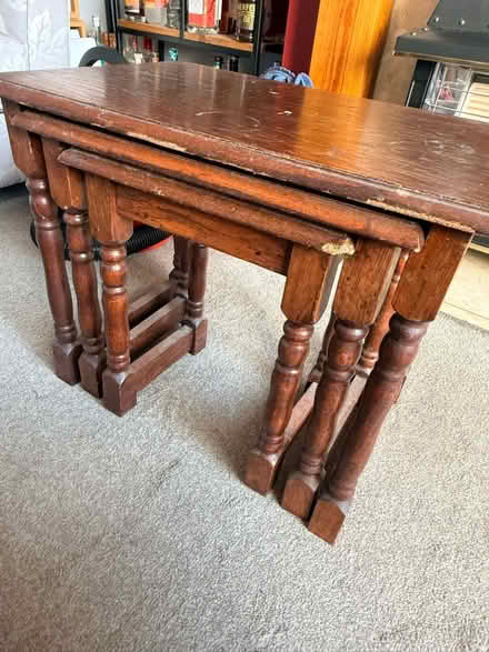 Photo of free Nest of 3 coffee tables (Lostock Hall PR5) #1