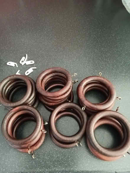 Photo of free brown wooden curtain rail (Northop Hall CH7) #2