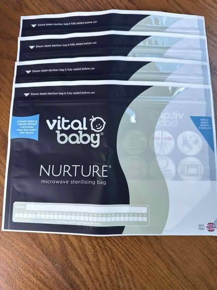 Photo of free 4 x microwave sterilising bags (Billericay CM11) #1
