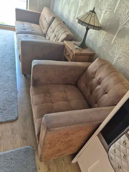 Photo of free Sofa and chair (Woodley SK6) #2