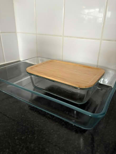 Photo of free glass dishes (Libra Road E3) #1