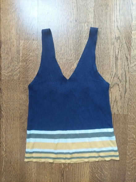Photo of free Knitted vest top size 10-14 (Clerkenwell WC1X) #1