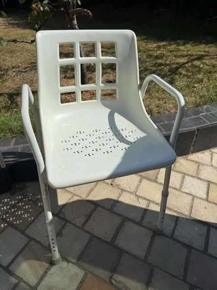 Photo of free Hight adjustable shower chair (Crookes S10) #1