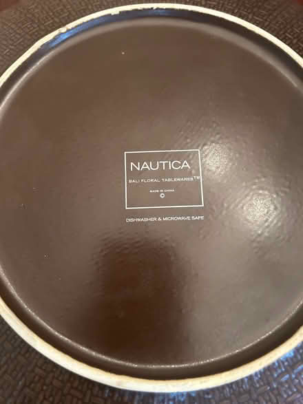 Photo of free 27-Piece Nautica Dinnerware Set (Fairfield CT) #2