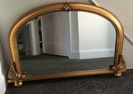 Photo of free Large overmantel mirror in pristine condition (Hollington TN38) #1