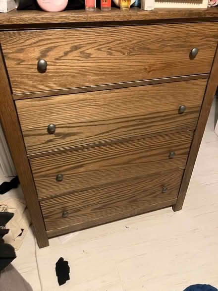 Photo of free Good quality wooden dresser (Rogers Park) #2