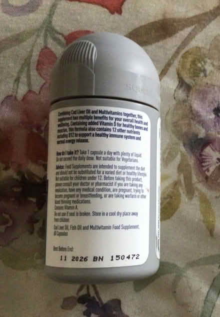 Photo of free Codliver oil +MVitamins (Storrington RH20) #1