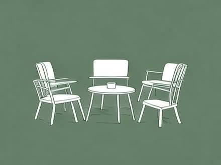 Photo of free Garden furniture, table and 8 chairs (Lexden CO3) #1