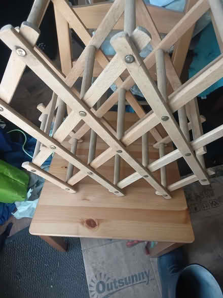 Photo of free 2 wooden wine racks (Bedminster Down BS13) #1