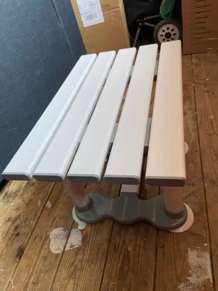 Photo of free 12” tall bath/shower seat (M15 Hulme) #1
