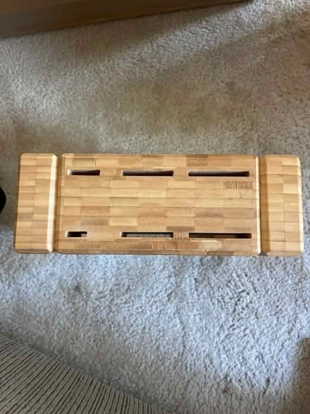 Photo of free Wood Knife Block (South Keys) #3