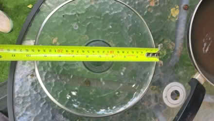Photo of free Saucepan lid ~9.5''/ 24.5cm diameter (Northcote Road SW11) #2