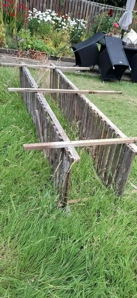Photo of free Greenhouse Shelving (Slatted Wood) (Harrogate HG1) #2