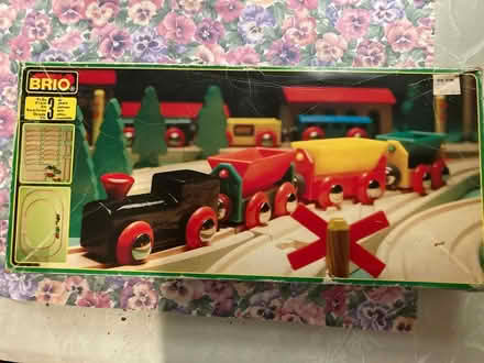 Photo of free Used Brio Wood Train Set (Groton) #1