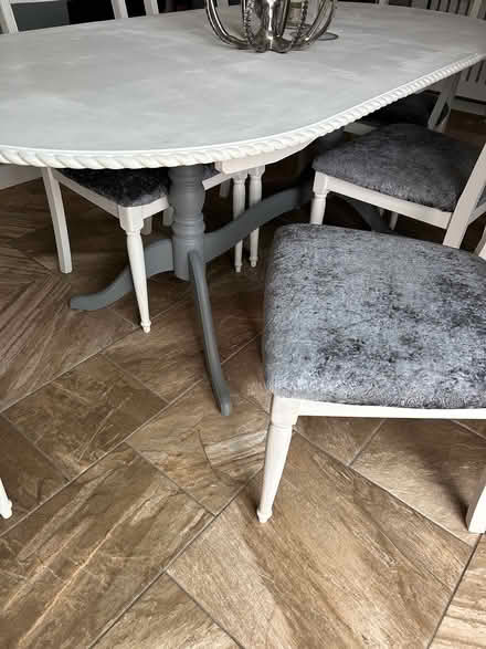 Photo of free Oval dinning table and 6 chairs (NE30 3QE) #3
