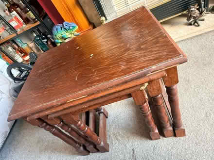 Photo of free Nest of 3 coffee tables (Lostock Hall PR5) #2