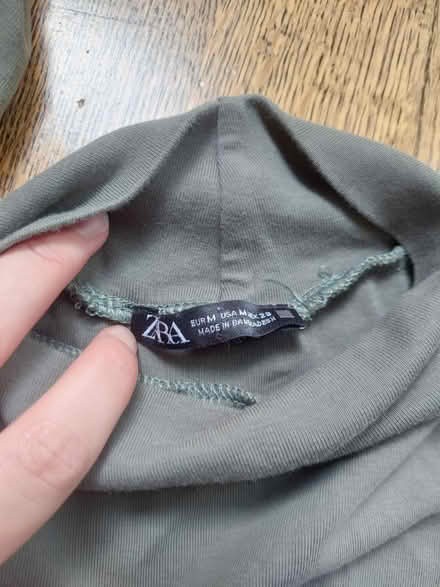 Photo of free Long sleeve crop top size M (Clerkenwell WC1X) #2