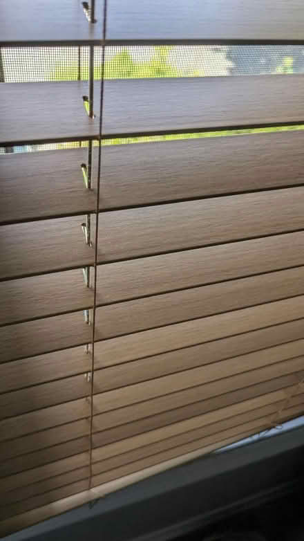 Photo of free Blinds faux wood Maple color (Vanier 32 Dunbarton court) #3