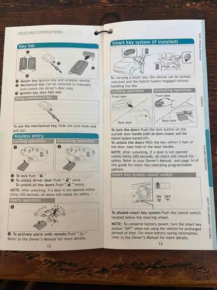 Photo of free 2005 Prius Pocket Reference Guide (Pt Richmond) #2