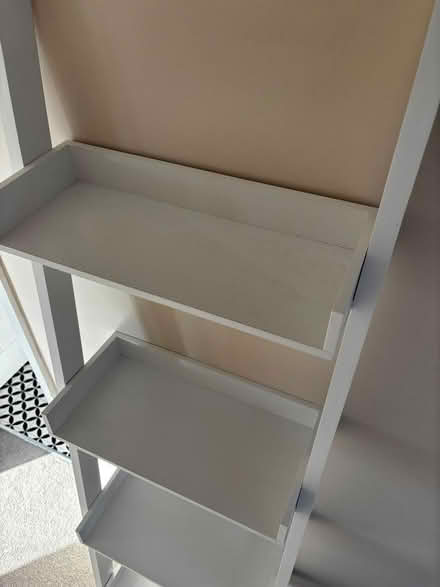 Photo of free White Ladder Shelving Unit (Kiveton Park S26) #2