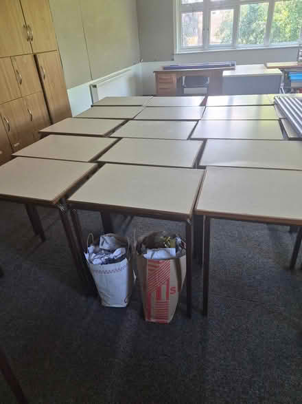 Photo of free Old pupil desks and chairs (RH20 1PB) #1