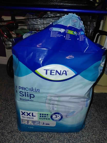 Photo of free Tena Proskin Slip XXL bariatric size (Fishermead MK6) #2
