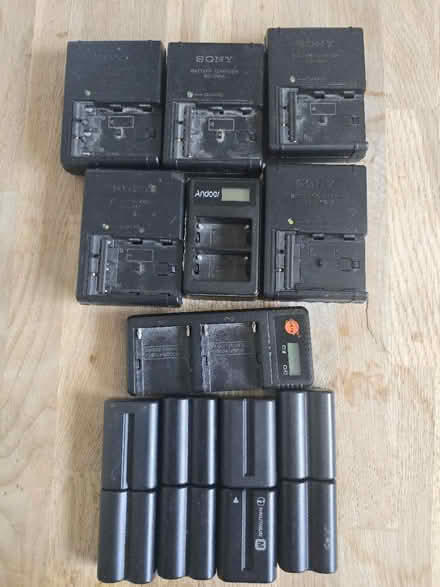 Photo of free Sony NP-FM500 batteries chargers (Bicester OX25 3) #1