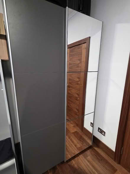 Photo of free Grey Ikea wardrobe (Ravenscourt Park W6) #1
