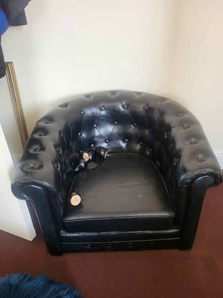 Photo of free Black chair (Maryport CA15) #1