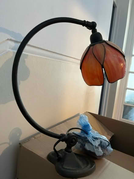 Photo of free Pretty but broken lamp needs repair (Woolwich SE18) #1