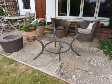 Photo of free Garden Table base (Cherwell District OX5) #1