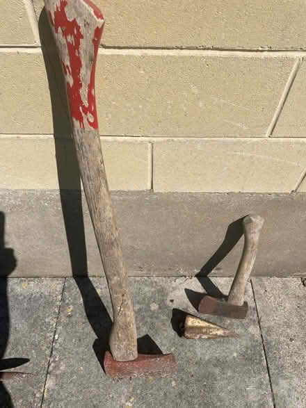 Photo of free 2 axes and a wood splitter (North Road BA2) #1