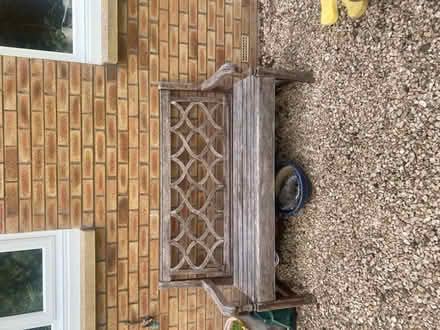 Photo of free Two benches and outside table and 4 chairs (East Mains G74) #3