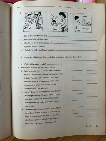Photo of free Spanish workbook (East Village) #2