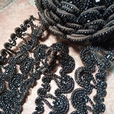 Photo of free Black beaded trim (Charlbury OX7) #1