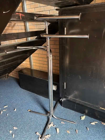 Photo of free Chrome metal coat stand (Paisley PA1) #1