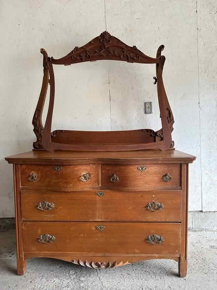 Photo of free Antique oak dresser (Nepean (Algonquin college)) #1
