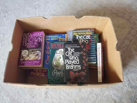 Photo of free Murder mystery cat novels (Downtown Bothell) #1