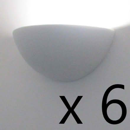 Photo of free NEXT - Dar Lighting White Marino Wall Uplight - Quantity 6 (Chilton OX11) #2