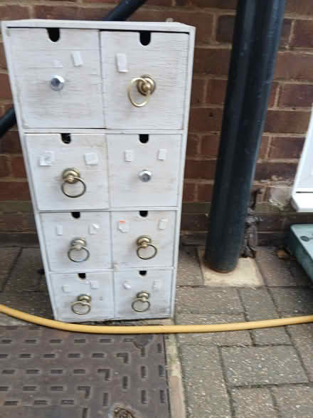 Photo of free Small wooden drawers (LU1. Caddington) #1